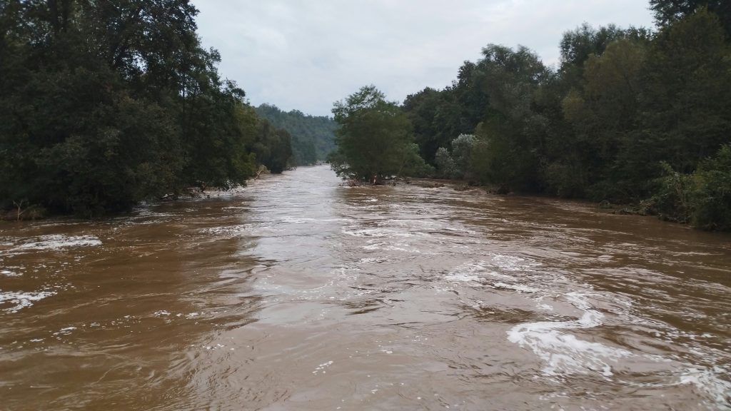 山陀兒颱風襲擊瑞芳，驚人雨量引發淹水災情